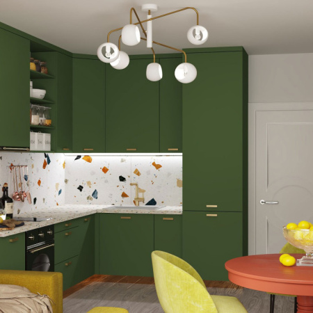 Люстры на штанге — Люстра на штанге Eurosvet 70055/6 белый купить в 