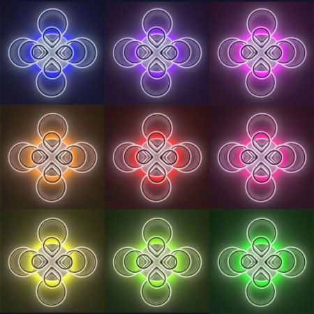 Люстры накладные — Накладная люстра Citilux CL235A200E купить в 