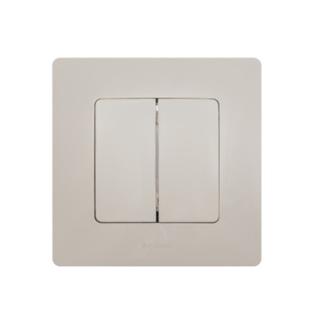 Выключатели — Выключатель HiTE PRO HP-LE-2-white купить в 