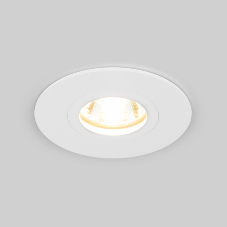 Встраиваемые точечные светильники — Встраиваемый светильник Elektrostandard 25001/01 MR16 белый купить в  Встраиваемые точечные светильники — Встраиваемый светильник Elektrostandard 25001/01 MR16 белый купить в