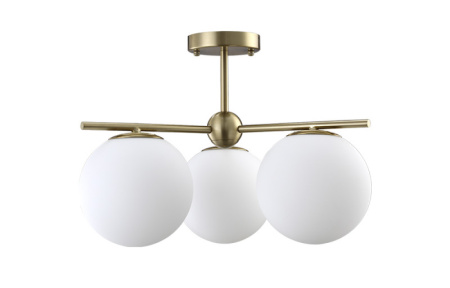 Люстры на штанге — Люстра на штанге Crystal Lux FELIZ SP-PL3 BRONZE/WHITE купить в 