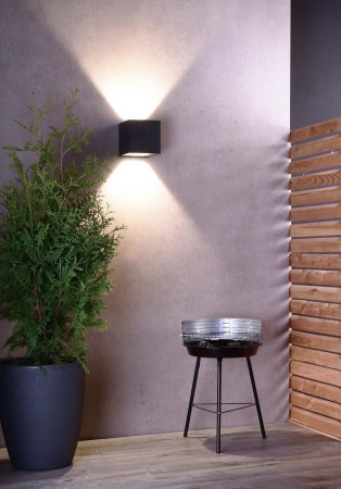 Свет для улицы — Уличный настенный светодиодный светильник Deko-Light Jabbah Up and Down 731127 купить в 