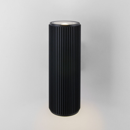 Уличные настенные светильники — Светильник настенный Elektrostandard Techno 1403 черный купить в 