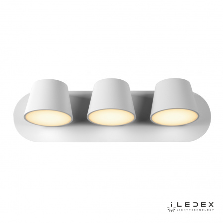 Свет для дома — Настенный светильник iLedex Flexin W1118-3AS WH купить в  Свет для дома — Настенный светильник iLedex Flexin W1118-3AS WH купить в