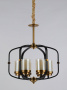 Люстры подвесные — Подвесная люстра Lumina Deco LDP 1221-6 BK+MD купить в 
