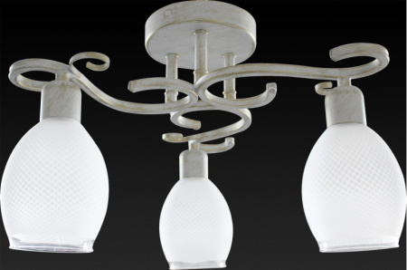 Люстры накладные — Накладная люстра TOPLIGHT TL7360X-03WG купить в  Люстры накладные — Накладная люстра TOPLIGHT TL7360X-03WG купить в
