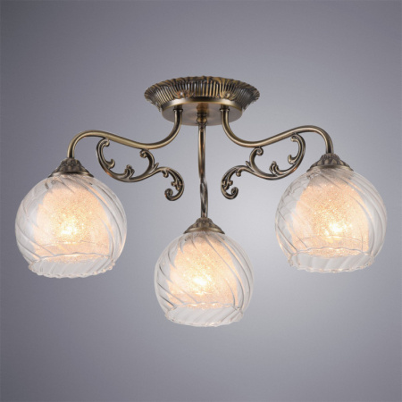 Люстры накладные — Накладная люстра ARTE Lamp A7062PL-3AB купить в  Люстры накладные — Накладная люстра ARTE Lamp A7062PL-3AB купить в
