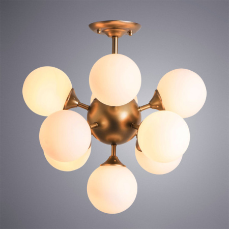 Люстры на штанге — Люстра на штанге ARTE Lamp A2704PL-9SG купить в  Люстры на штанге — Люстра на штанге ARTE Lamp A2704PL-9SG купить в