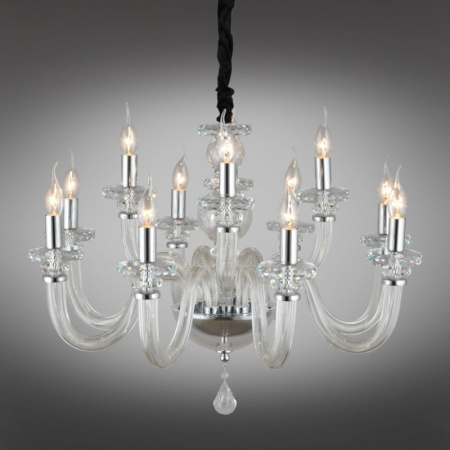 Люстры подвесные — Подвесная люстра Omnilux OML-89303-12 купить в 