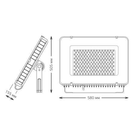 Прожекторы — Прожектор Gauss 613511400 купить в  Прожекторы — Прожектор Gauss 613511400 купить в