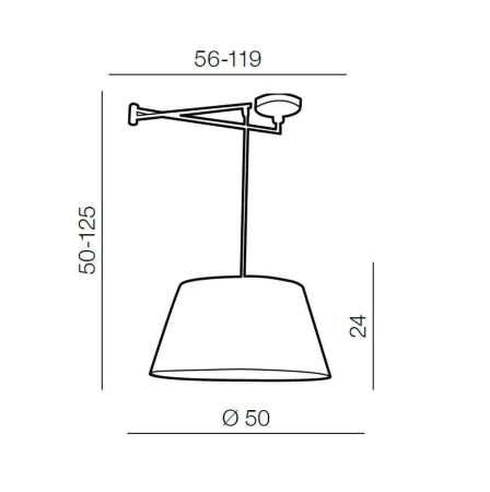 Подвесные светильники — Подвесной светильник Azzardo Natalia AZ1924 купить в 