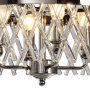 Люстры подвесные — Подвесная люстра Lumien Hall Базиано LH3040/4P-NK-CL купить в 