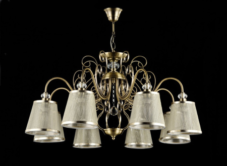 Люстры подвесные — Подвесная люстра Freya FR2405-PL-08-BZ купить в 