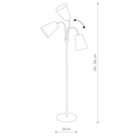 Торшеры и напольные светильники — Торшер Nowodvorski 9760 купить в 