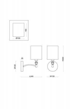 Настенные бра — Бра Freya FR1007WL-01N купить в  Настенные бра — Бра Freya FR1007WL-01N купить в