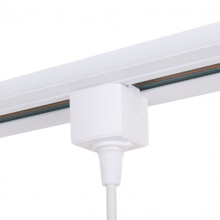 Адаптеры — Адаптер Elektrostandard TRLM-1-WH /Коннектор для однофазного шинопровода белый купить в 