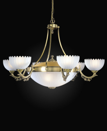 Люстры подвесные — Подвесная люстра Reccagni Angelo L 3030/6+3 купить в 