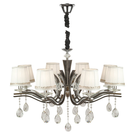 Люстры подвесные — Подвесная люстра AM Group GLAMOUR SP8 BK купить в 