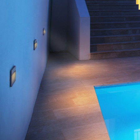 Светильники для стен и ступеней — Светильник для ступеней Mantra 7011 купить в 