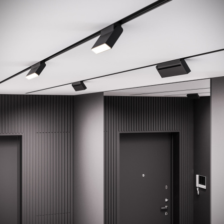 Трековые светильники — Светильник на шине Elektrostandard 6W 4200K Kos (чёрный) 85084/01 купить в 