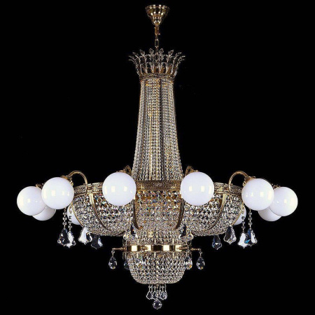 Потолочные люстры — Подвесная люстра Artglass Eurydika 1600x1450 Polished CE купить в 