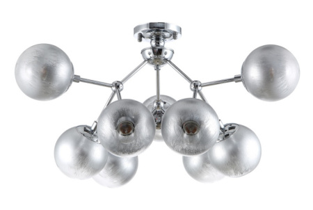 Люстры на штанге — Люстра на штанге Crystal Lux MEDEA PL9 CHROME купить в 