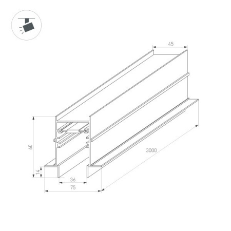 Шинопроводы — Шинопровод Arlight 034680 купить в  Шинопроводы — Шинопровод Arlight 034680 купить в