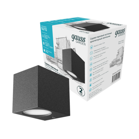 Уличные настенные светильники — Светильник настенный Gauss GD158 купить в 