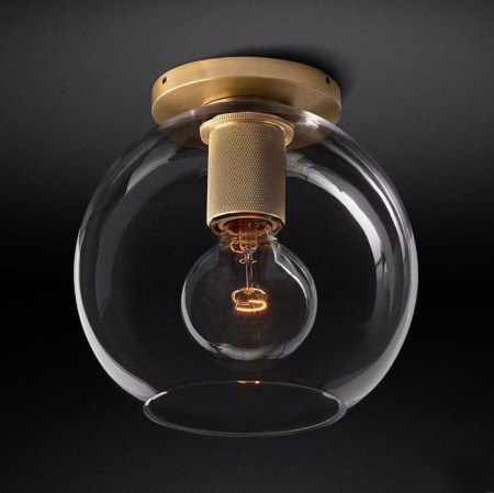 Потолочные светильники — Потолочный светильник Imperium Loft RH Utilitaire Globe Shade Flushmount 123675-22 купить в  Потолочные светильники — Потолочный светильник Imperium Loft RH Utilitaire Globe Shade Flushmount 123675-22 купить в