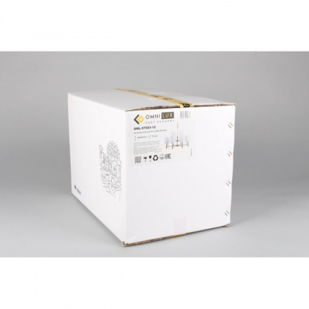 Люстры подвесные — Подвесная люстра Omnilux OML-57503-12 купить в 