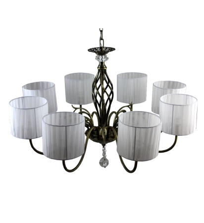 Люстры подвесные — 3346/8 бронза купить в 