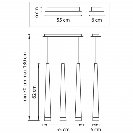 Люстры подвесные — Подвесная люстра Lightstar 807034 купить в 