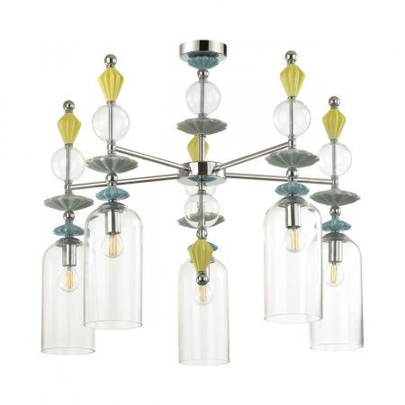 Люстры на штанге — Люстра на штанге Odeon Light 4893/5C купить в 