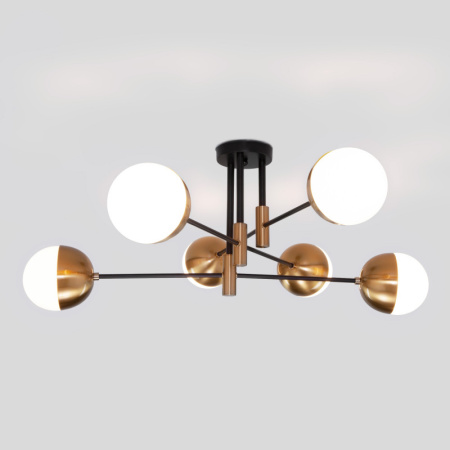 Люстры на штанге — Люстра на штанге Eurosvet 70129/6 латунь купить в 