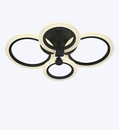 Потолочные люстры — 6885/2+2 черный купить в 