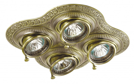 Встраиваемые точечные светильники — Встраиваемый светильник Novotech 370178 купить в 