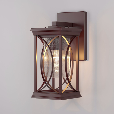 Уличные настенные светильники — Светильник настенный Elektrostandard Spica D кофе (GL 1026D) купить в 