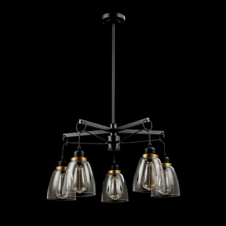 Люстры на штанге — Люстра на штанге Freya FR4167-PL-05-BL купить в 