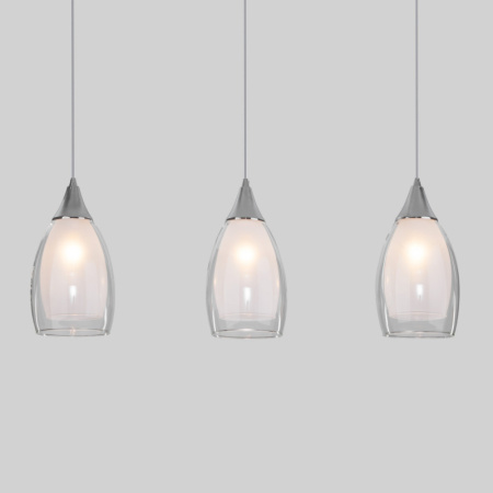 Подвесные светильники — Подвесной светильник Eurosvet 50285/3 хром купить в 