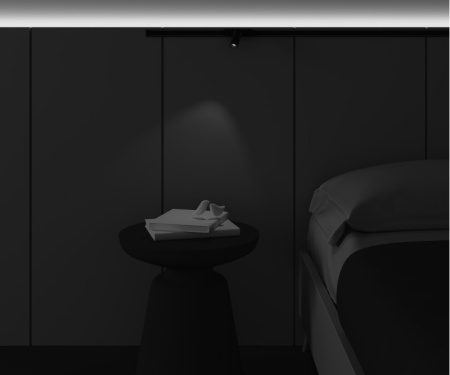 Трековые светильники — Светильник на шине Maytoni Technical TR103-1-5W3K-M-B купить в 