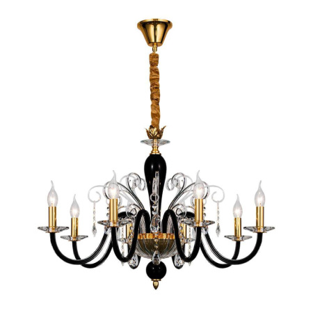 Люстры подвесные — Подвесная люстра Lumien Hall Лотер 2025/8H-BKGD купить в 