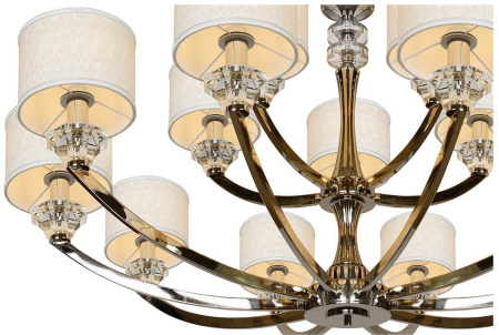 Потолочные люстры — Подвесная люстра iLamp Oxford 85175/10+5 CR купить в 