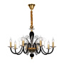 Люстры подвесные — Подвесная люстра Lumien Hall Лотер 2025/8H-BKGD купить в 