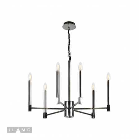 Люстры подвесные — Подвесная люстра iLamp S101/6 CR купить в 