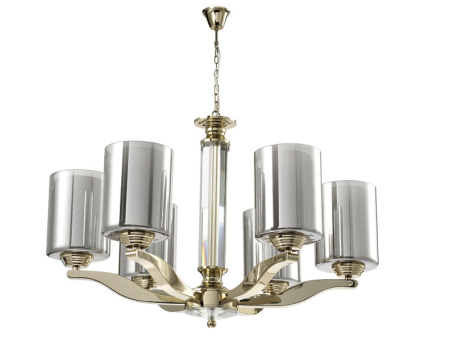 Люстры подвесные — Подвесная люстра Newport 7906/C gold купить в 