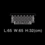 Люстры накладные — Накладная люстра Illuminati MX103910-28A chrome/clear купить в  Люстры накладные — Накладная люстра Illuminati MX103910-28A chrome/clear купить в