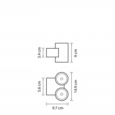 Уличные настенные светильники — Светильник настенный Lightstar 352692 купить в 