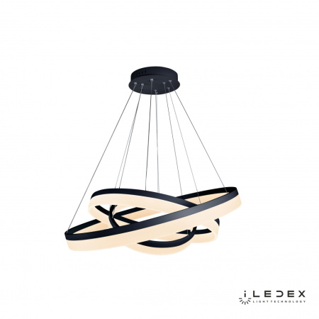 Подвесные светильники — Подвесная люстра iLedex Around D0301-3 (200x400x600) BK купить в  Подвесные светильники — Подвесная люстра iLedex Around D0301-3 (200x400x600) BK купить в