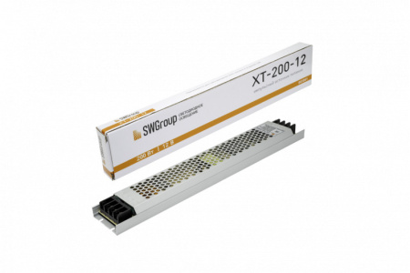 Блоки питания для светодиодных лент — Блок питания для светодиодной ленты SWG XT-200-12 купить в 
