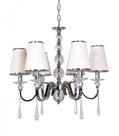 Люстры подвесные — Подвесная люстра Lumina Deco LDP 1158-6 WT купить в 